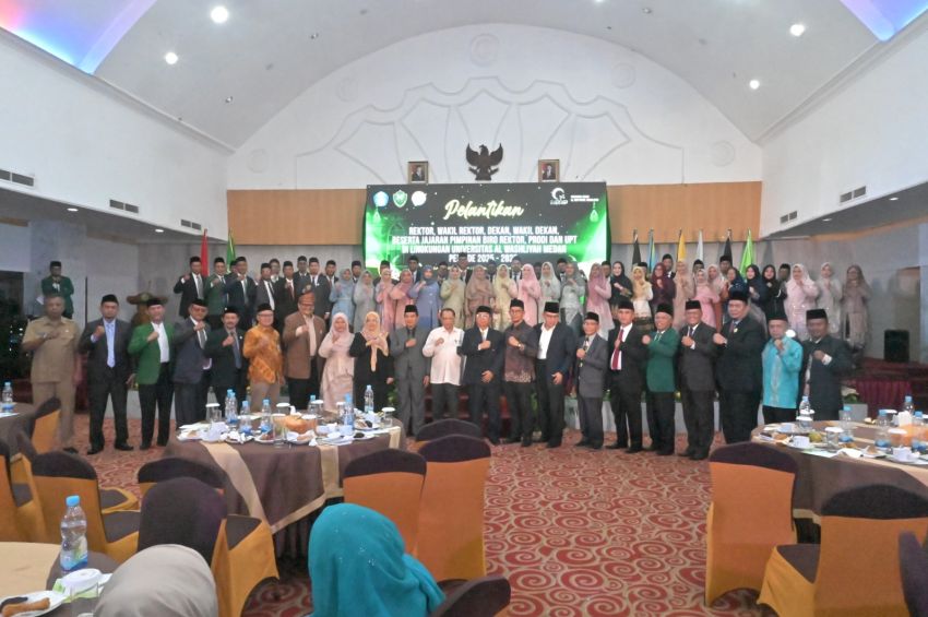 Prof Dr Saiful Akhyar Lubis MA Resmi Dilantik sebagai Rektor Univa Medan 2025–2029