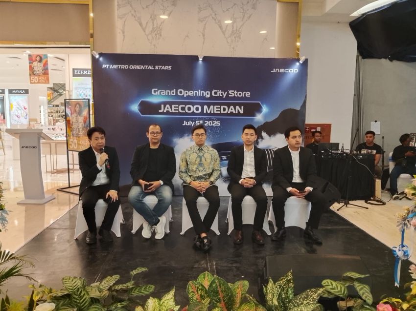 Penuhi Tingginya Minat Konsumen Terhadap Kendaraan SUV, Dealer City Store JAECOO Pertama Resmi Hadir di Medan