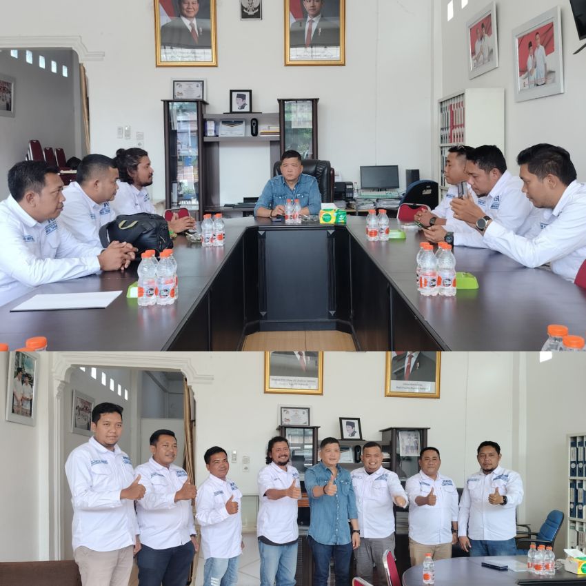 Ketua DPRD Madina Dukung Pers Berkualitas,Erwin Efendi Lubis Sambut Kehadiran JMSI Tabagsel