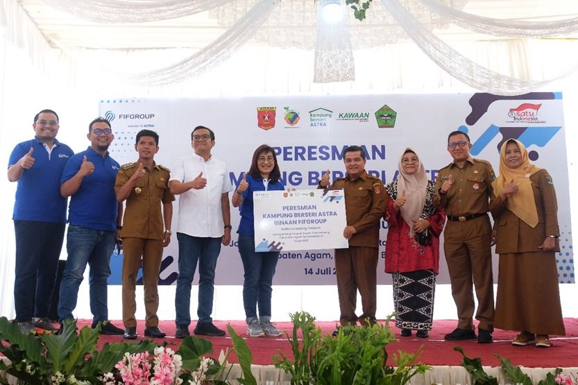 Perkuat Komitmen Keberlanjutan, FIFGROUP Kembangkan Kampung Berseri Astra di Sumatera Barat