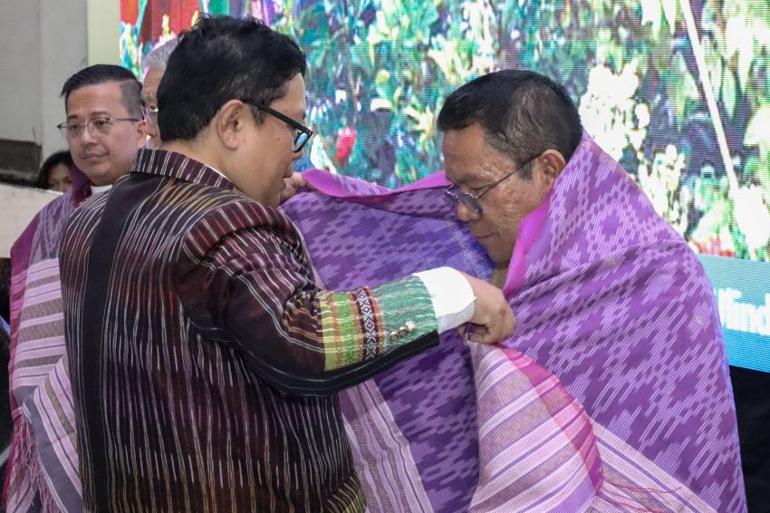 Wali Kota menghadiri acara Pembukaan Sidang Sinode Bolon ke-46 GKPS, di Balei Bolon GKPS