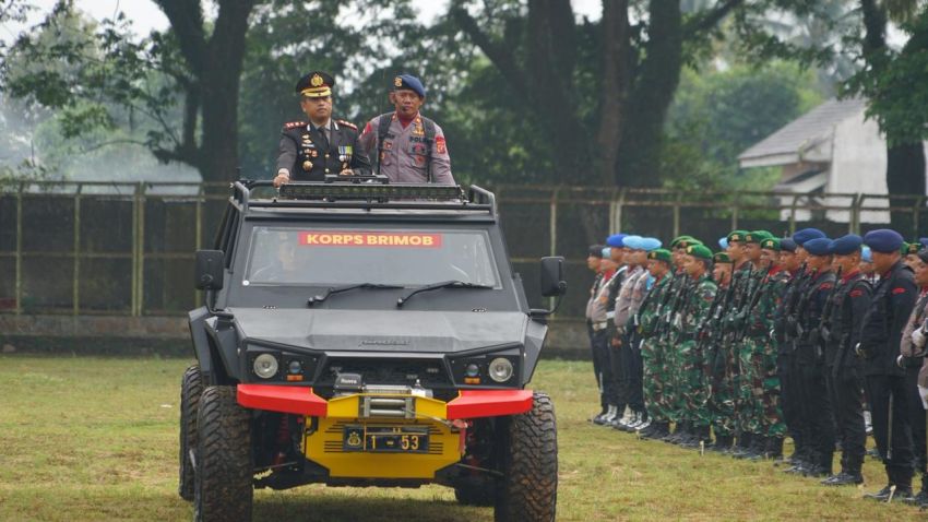 Meriah dan Penuh Semangat! Polres Padangsidimpuan Gelar Upacara Hari Bhayangkara ke-79 Tahun 2025