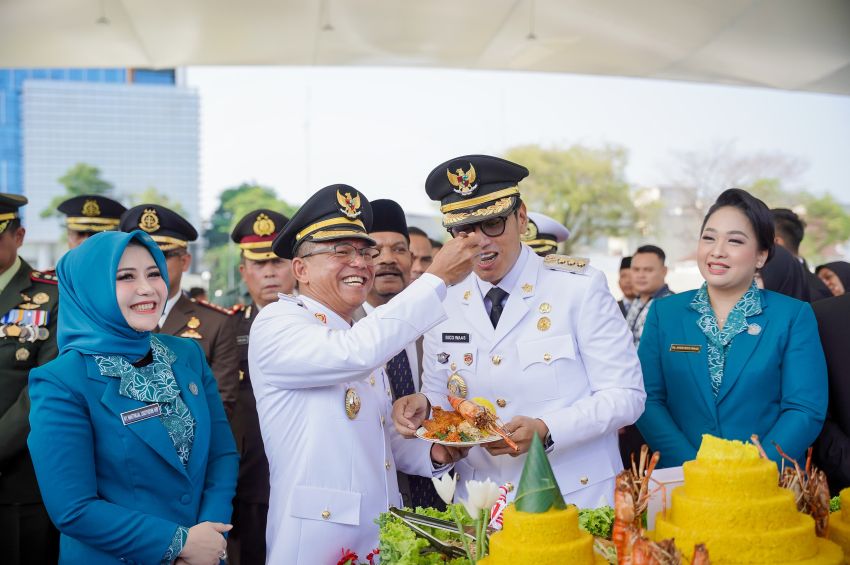 Pimpin Upacara HUT ke- 435 Kota Medan, Rico Waas: Bangkitkan Kembali Komitmen Membangun Kota