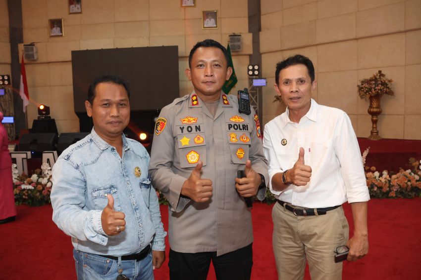 Kenal pamit Kapolres Tapsel, AKBP Yon Edi Winara beri Pesan ke PWI Tabagsel