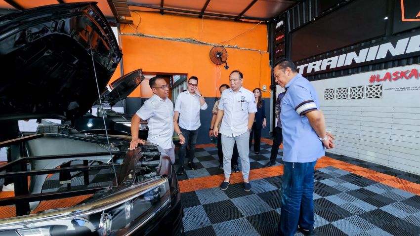 Kunjungi Balai Latihan Modifikasi Otomotif YM Academy di Surabaya, Bamsoet Harap Jadi Role Model Cetak Teknisi Muda Berkualitas
