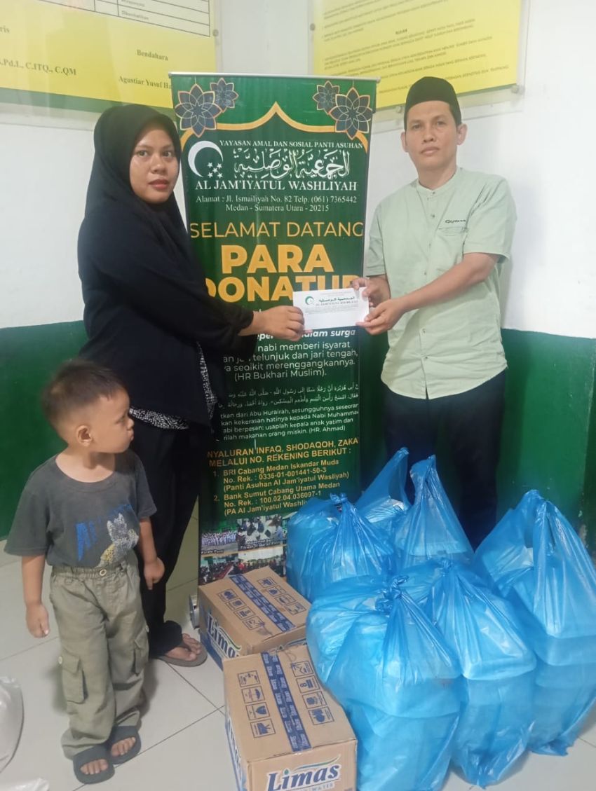 BAKOPAM Sumut Gelar "Jum'at Berkah" di Panti Asuhan Al Jamiatul Wasliyah