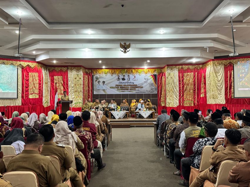 Bupati Jon Firman Pandu Buka Forum Gerakan Bersama Membangun Kab. Solok