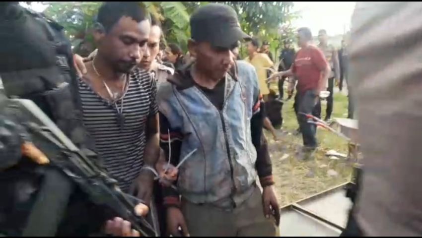 Polda Sumut Tangkap Puluhan Pelaku Penjarahan Massal di Pabrik Kaca PT ARB