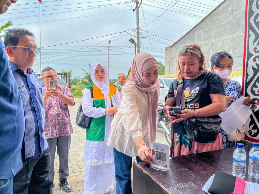 Pemko Pematangsiantar menggelar Operasi Pasar Murah di Kecamatan Siantar Marimbun
