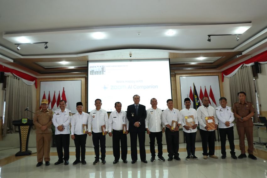 Kabupaten Pakpak Bharat Mengikuti Peluncurkan Koperasi Desa Merah Putih Melalui Zoom