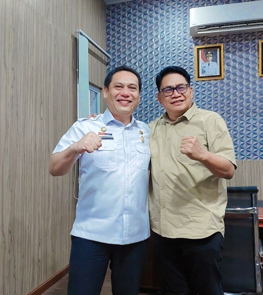 Perkuat Sinergi Informasi, Kadis Kominfo Medan dan CEO Media Sumut24 Group Jalin Silaturahmi