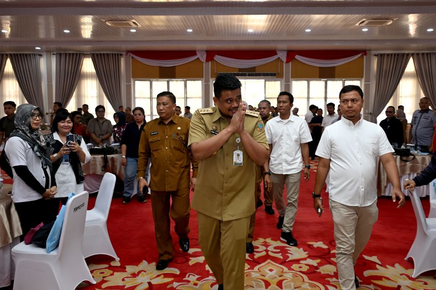Harapkan Informasi Pembangunan Sampai ke Masyarakat, Bobby Nasution Minta OPD Senantiasa Terbuka dengan Wartawan