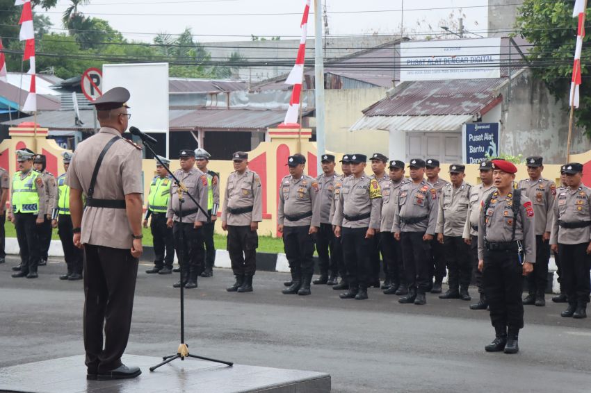 Polresta Deli Serdang Gelar Upacara Peringatan Hari Juang Polri Tahun 2025