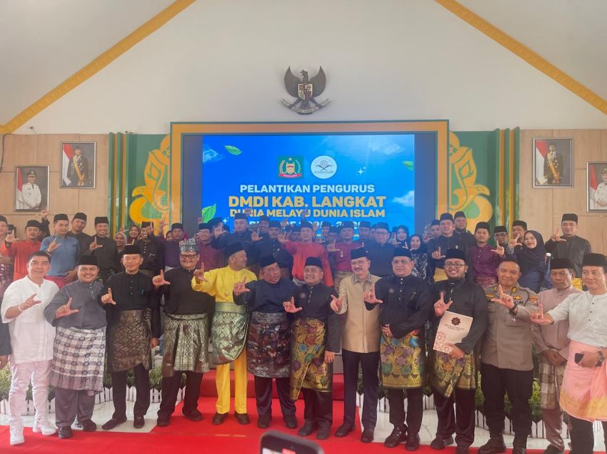 Ketua DMDI Sumut Lantik 50 Pengurus DMDI Langkat, Perkuat Peran Melayu-Islam di Kawasan Serantau