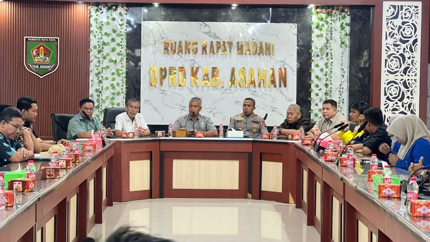 Dialog Cipayung Plus dan BEM se-Asahan Bersama DPRD serta Forkopimda Asahan Berlangsung Kondusif