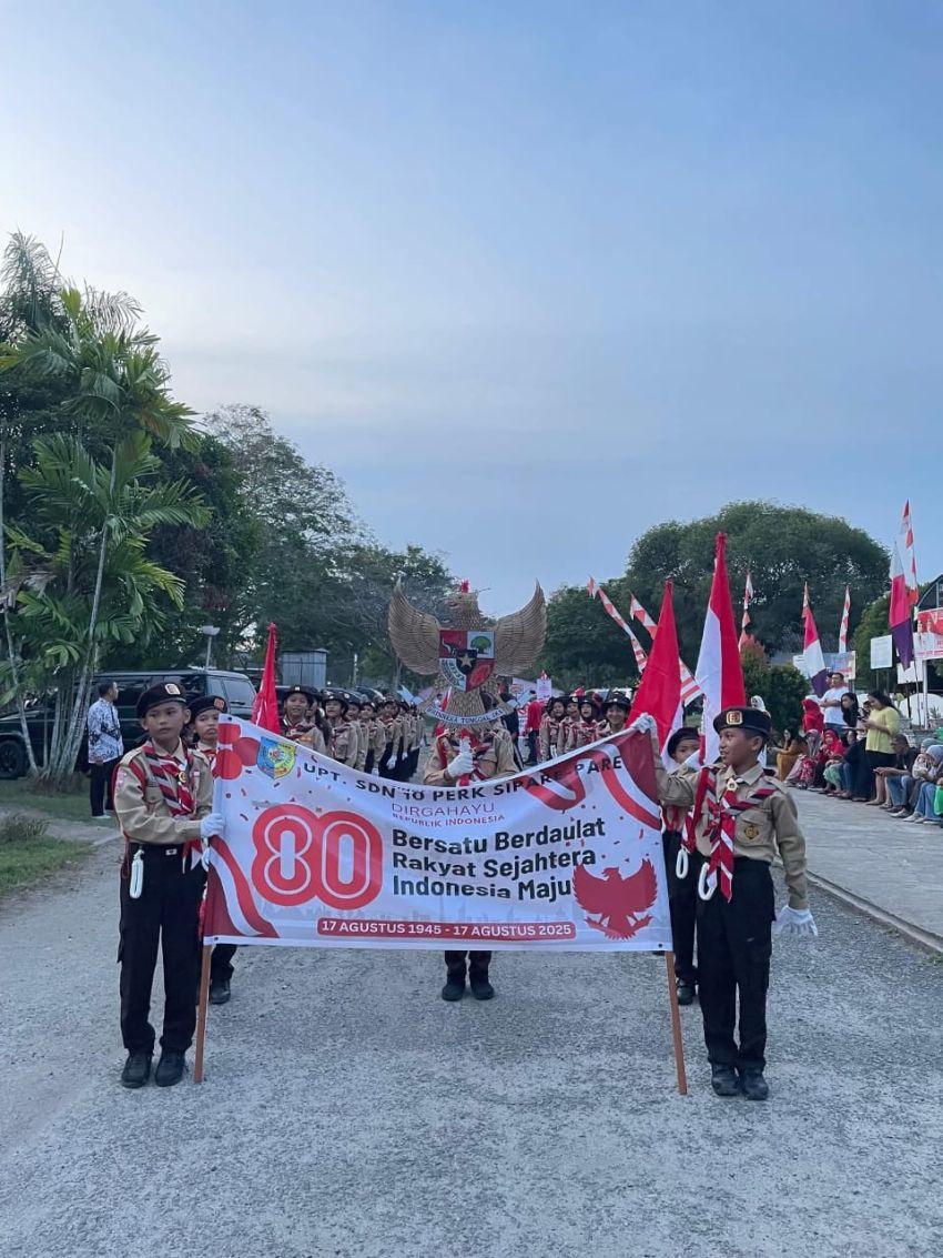 Ribuan Warga Batubara Ikut Meriahkan HUT ke-80 RI Bersama Inalum