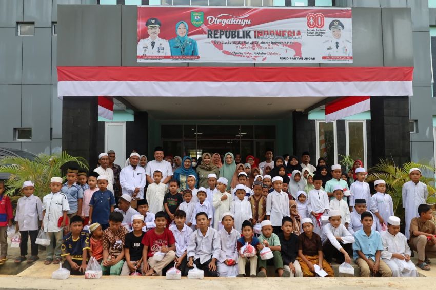 Pemkab Madina Santuni Anak Yatim Jelang Pengoperasian dan Perpindahan RSUD, Atika Nasution : Semoga Allah SWT Permudahkan Segalanya