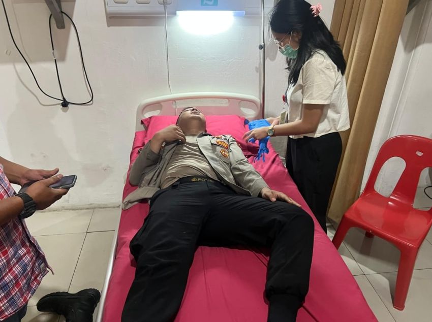 Unjuk Rasa di DPRD Sumut, Sejumlah Personil Polisi Alami Luka Saat Pengamanan