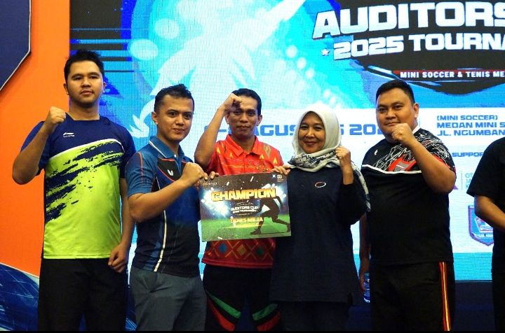 Auditors Cup 2025 Digelar di Bank Sumut, Diikuti 18 Instansi Pengawasan