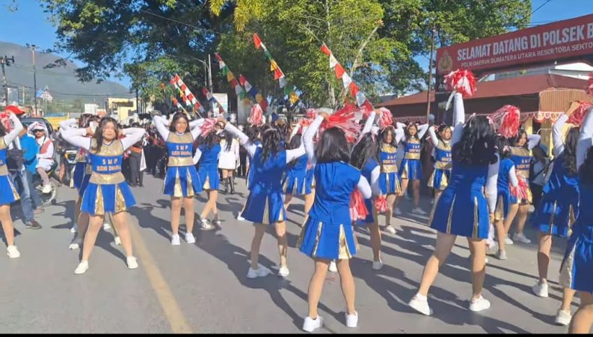 Defile HUT RI ke-80 di Balige, Warga Balige : Kemungkinan Panitia Tidak Melakukan Technical Meeting