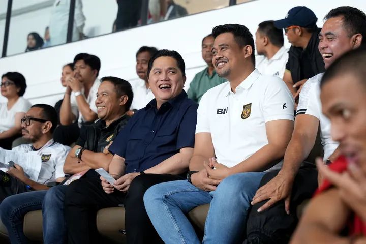Bobby Nasution Panen Pujian dari Erick Thohir Usai Laga Perdana Timnas U-17 di Sumut