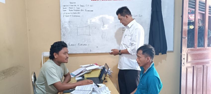 Hampir Diamuk Massa, Pelaku Curanomor di Balige Kini Diamankan di Mapolsek Balige