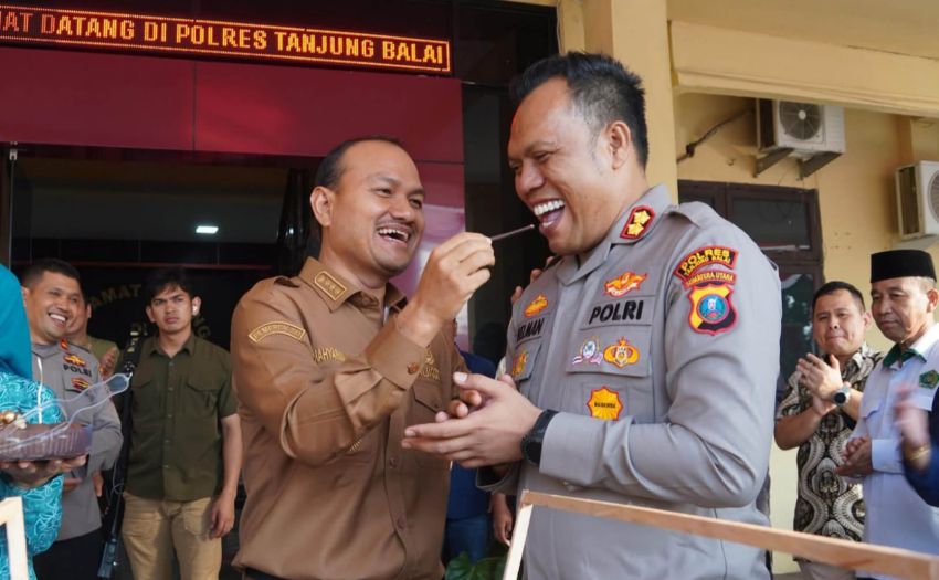 Wali Kota Ucapkan Selamat HUT Ke -41 Kepada Kapolres Tanjungbalai
