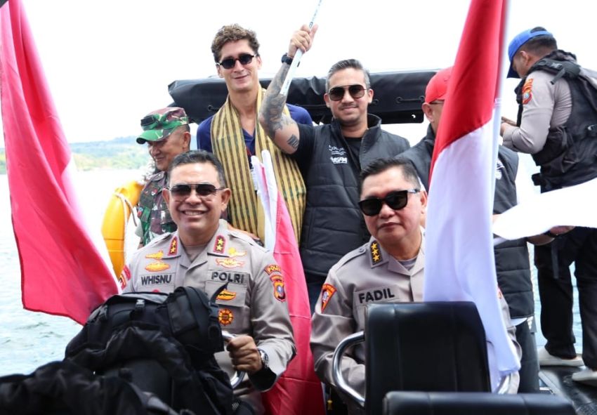 Kapolda Sumut dan Astamaops Polri Cek Pengaman F1 Powerboat 2025