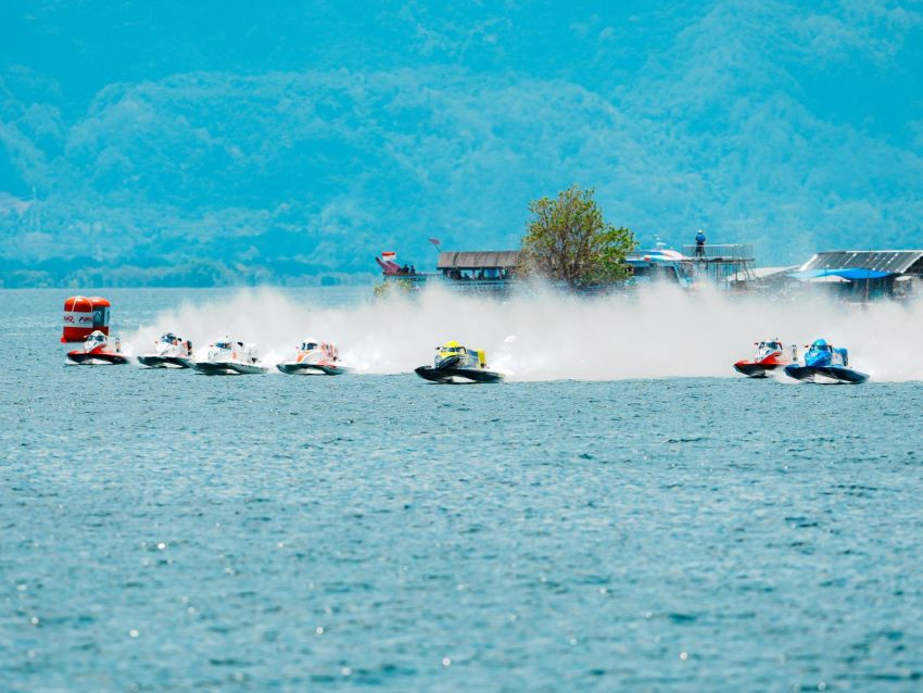 Hingga Hari Terakhir Perlombaan, Cuaca di Perairan Danau Toba Kondusif bagi Racer