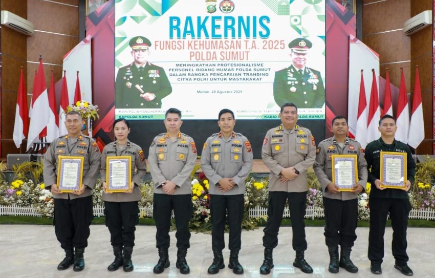 Gelar Rakernis Kehumasan, Bidhumas Polda Sumut Perkuat Peran Humas sebagai Ujung Tombak Citra Polri