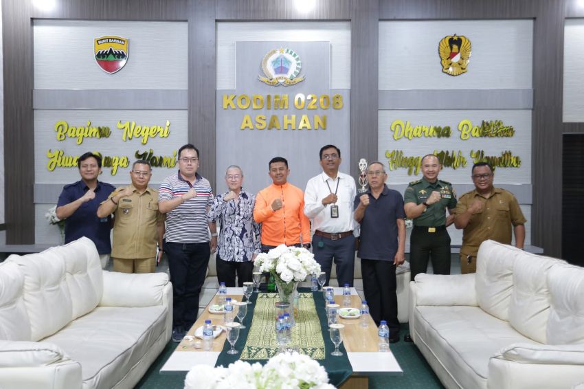 Dandim 0208/Asahan Koordinasi Stabilisasi Pasokan dan Harga Pangan Bersama Bulog, Dinketapang Serta Pengusaha Kilang