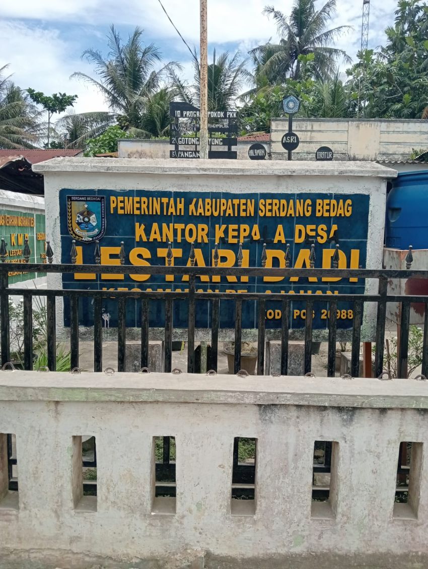 APBDes 2024 Desa Lestari Dadi Diduga Syarat Korupsi