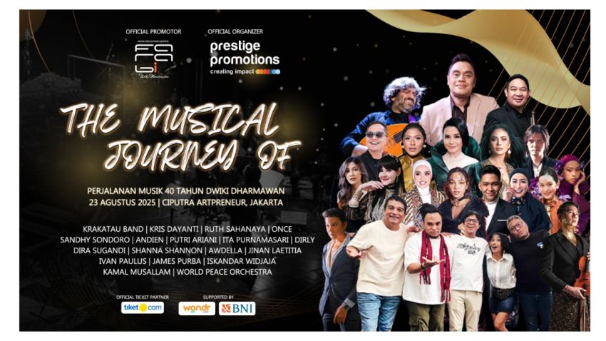 Dwiki Dharmawan Rayakan 40 Tahun Berkarya Lewat Konser Kolaboratif Penuh Makna