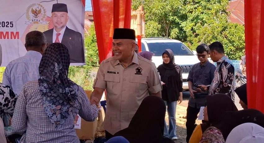 Antusias Sambutan Masyarakat kepada Rusydi Nasution, Ini Harapan dan Doa Warga.
