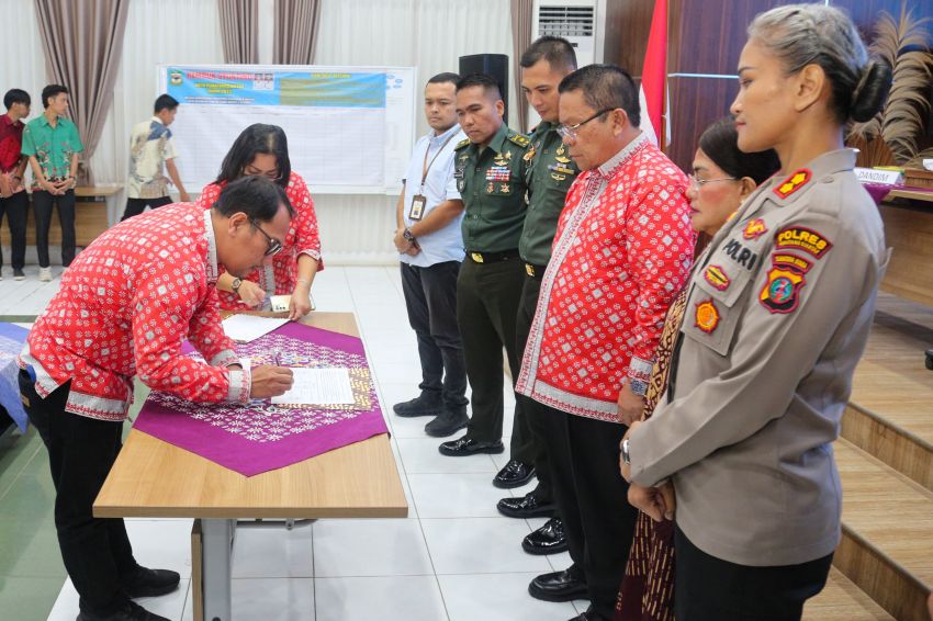 Wali Kota menghadiri rapat Tim Percepatan Penurunan Stunting Aksi 3 Rembuk Stunting Tahun 2025