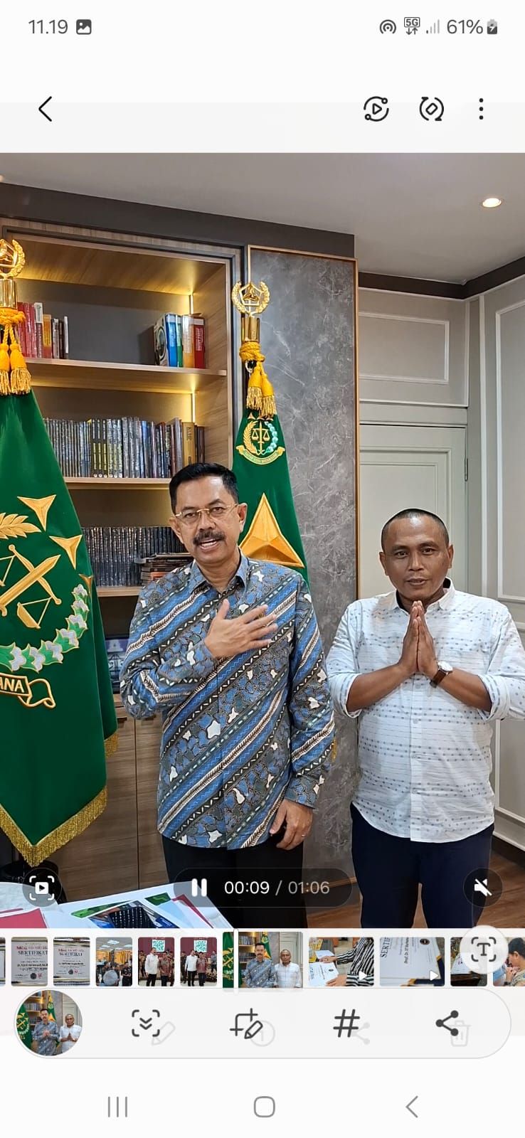 JAM Pidum Bangga Insan Adhyaksa Melayani Sepenuh Hati