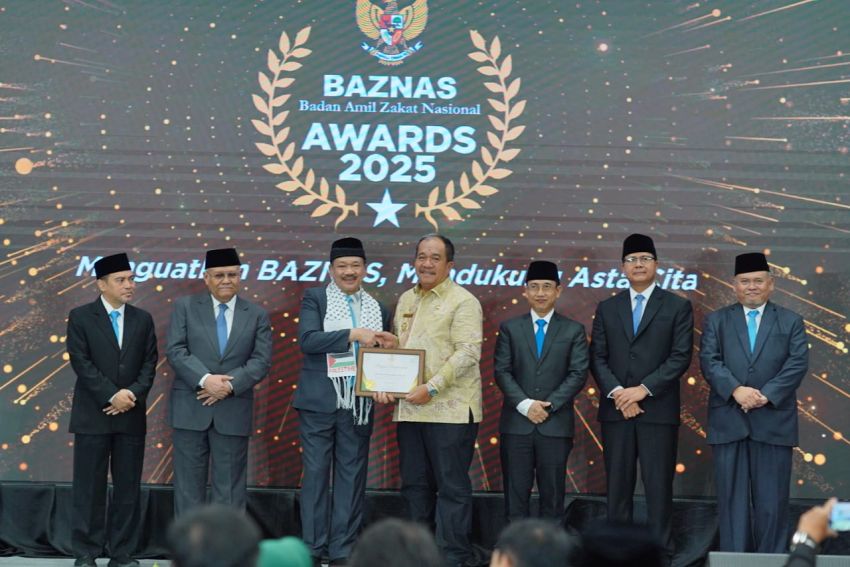 Penguatan Zakat di Asahan Diakui Nasional, Bupati Dianugerahi BAZNAS Awards 2025
