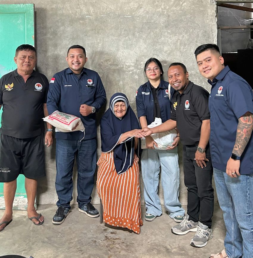 FP NTT Sumut Rayakan HUT ke-80 RI dengan Salurkan “Bantuan Kemerdekaan” untuk Warga