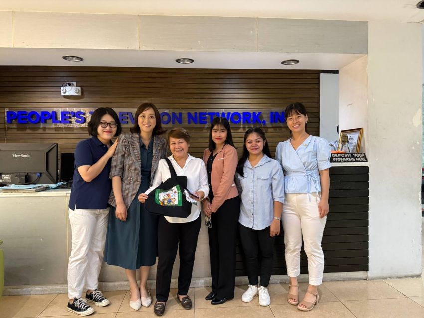 IWPG Global Region 1 Mengirimkan Aktivis Perdamaian ke Filipina, Membangun Tempat dimana Bunga Perdamaian Mekar