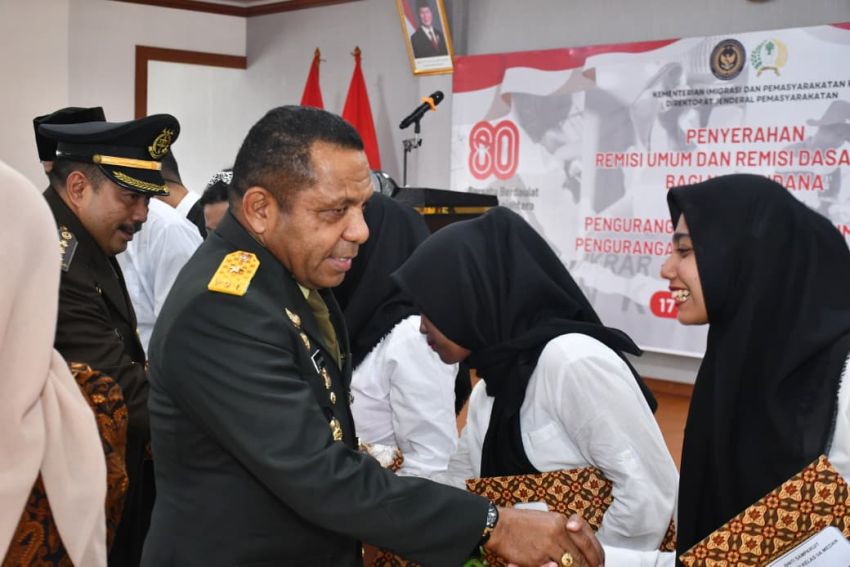 2.198 Narapidana Lapas Kelas I Medan Terima Remisi HUT ke-80 RI, 19 Langsung Bebas