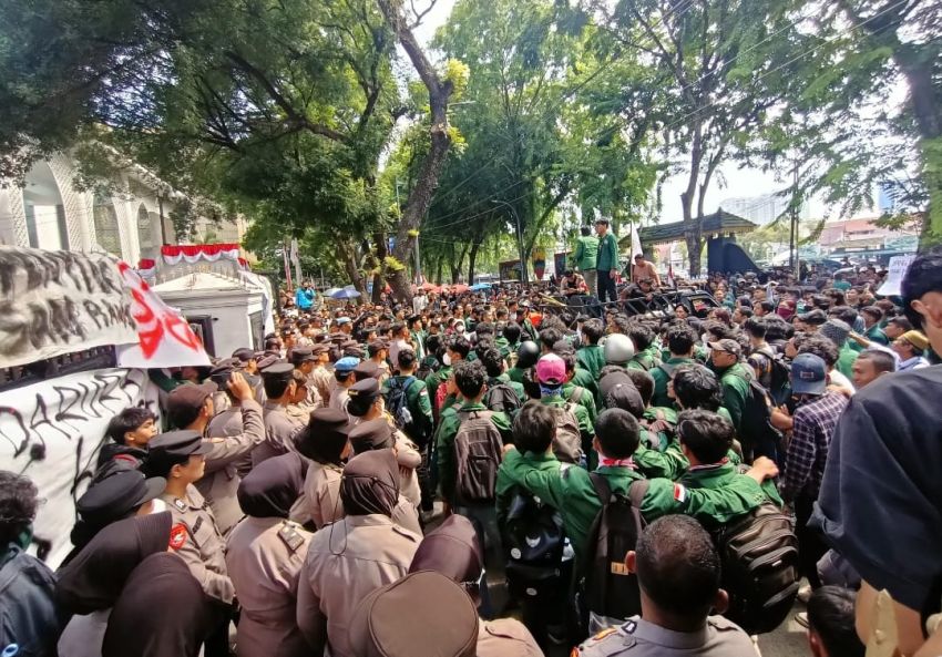 Puluhan Orang Diamankan Dalam Aksi Unjuk Rasa di Sumut Kini Dipulangkan, 2 Orang Positif Narkoba ditindaklanjuti