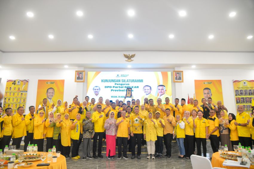 DPD Golkar Sumut Berhasil Juarai Pileg, Syamsuar: Luar Biasa, Kami Akan Contoh Prestasi Ijeck