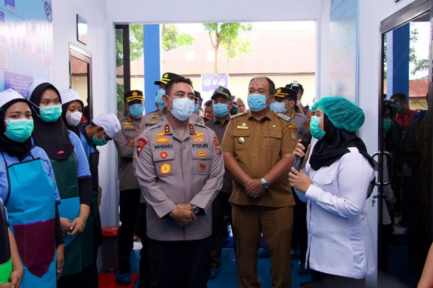 Kapolda Sumut dan Bupati Asahan Resmikan Grand Launching Operasional SPPG Polres Asahan