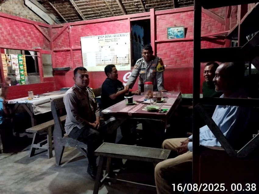 Polresta Deli Serdang Gencarkan Siskamling, Ciptakan Lingkungan Aman dan Nyaman