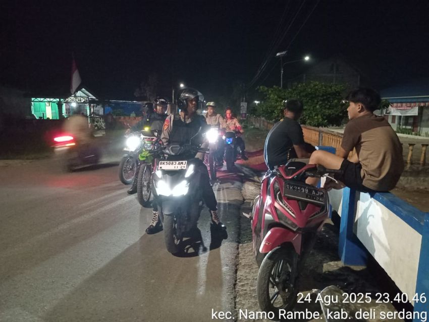 Antisipasi Begal dan Geng Motor, Polresta Deli Serdang Gencarkan Patroli Blue Light