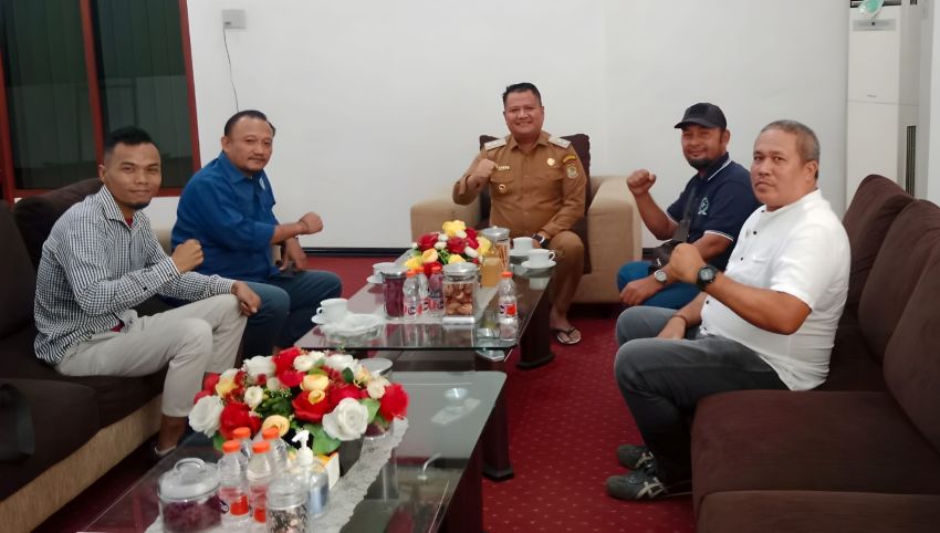 Wakil Bupati Asahan Menerima Silaturahmi dan Audensi DPW IWO Sumut