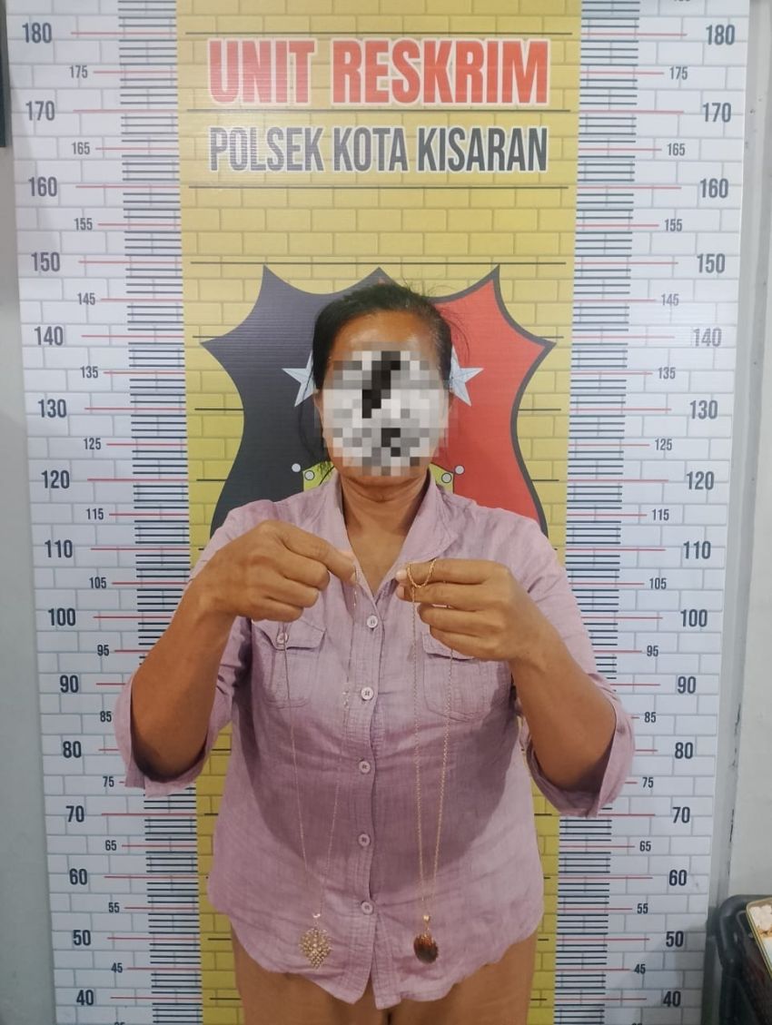 Polsek Kota Kisaran Tangkap Perempuan Pencuri Ratusan Juta