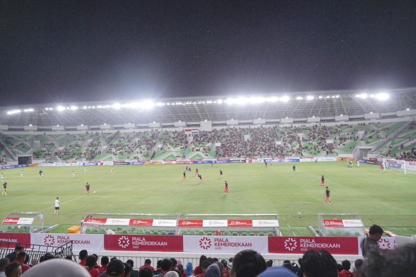 PLN Sukses Kawal Laga Perdana Indonesia vs Tajikistan di Piala Kemerdekaan 2025