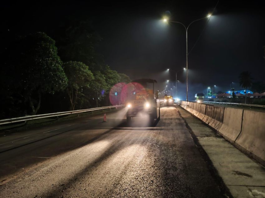 Pemeliharaan Rutin Berlanjut, Jasa Marga Kembali Lakukan Pekerjaan SFO di Ruas Tol Belmera
