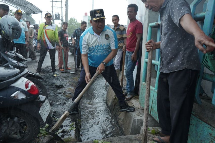 Pemkab Asahan Perkuat Budaya Gotong Royong dan Kepedulian Lingkungan